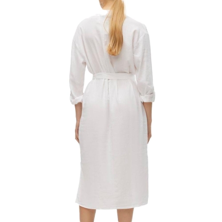 Robe Chemise Blanche Femme Vero Moda Linn
