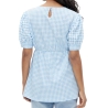 Blouse de Grossesse Bleu/Blanc Femme Mamalicious 20016569