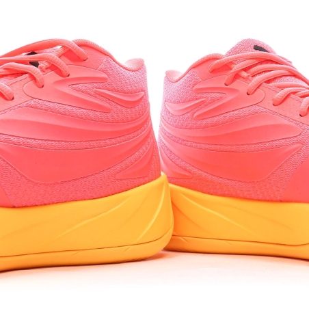 Chaussures de Basketball Roses/Oranges Homme Puma Court Pro