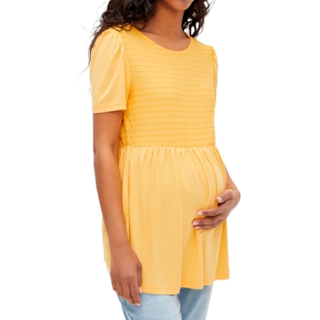 Blouse de Grossesse Jaune Femme Mamalicious Mlina