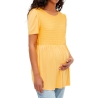 Blouse de Grossesse Jaune Femme Mamalicious Mlina