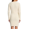 Robe Ecru Femme Morgan Duveteuse