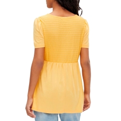 Blouse de Grossesse Jaune Femme Mamalicious Mlina