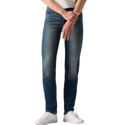 Jean 312 Bleu Moyen Femme Levi's Shaping Slim Med Indigo