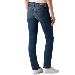 Jean 312 Bleu Moyen Femme Levi's Shaping Slim Med Indigo