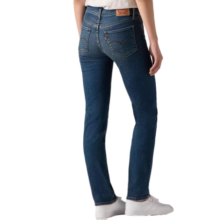 Jean 312 Bleu Moyen Femme Levi's Shaping Slim Med Indigo