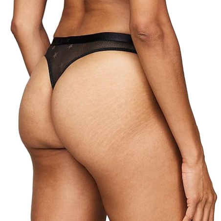 String Noir Femme Tommy Hilfiger Thong Black