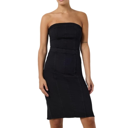Robe en Jean Noir Femme Noisy May Mira
