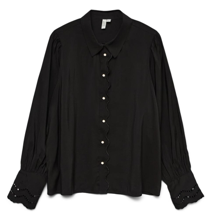 Blouse Noir Femme Vero Moda Henrietta