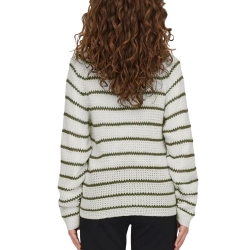 Pull Blanc/Vert Femme JDY Ellen