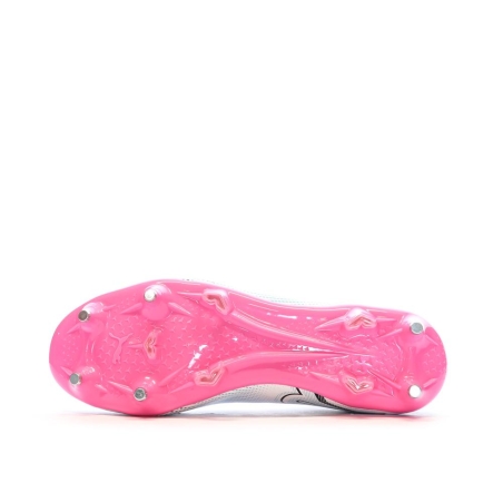 Chaussures de football Blanche/Noire/Rose Homme Puma Future 7 Play