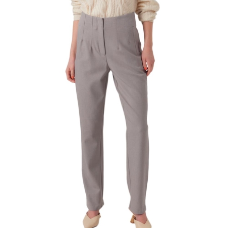 Pantalon Gris Femme Vero Moda Kiraloa