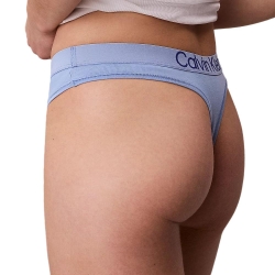 Tanga Bleu Femme Calvin Klein Jeans Thong