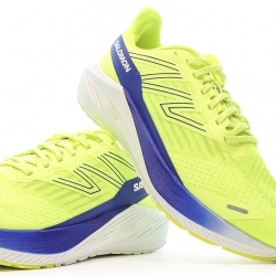 Chaussures de Running Jaune Fluo Homme Salomon Aero Blaze