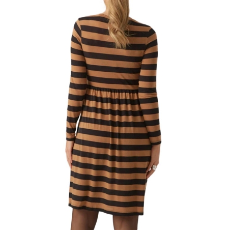 Robe Noir/Orange Femme Mamalicious Nellie