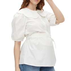 Blouse Blanche Femme Mamalicious Tora