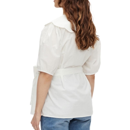 Blouse Blanche Femme Mamalicious Tora