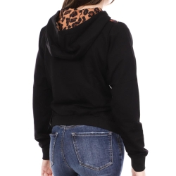 Sweat à capuche Noir Femme Supreme Grip Wild