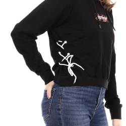 Sweat à capuche Noir Femme Supreme Grip Wild