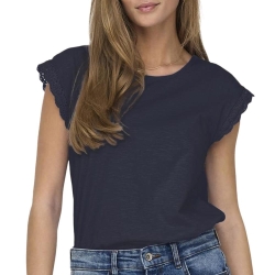 T-Shirt Marine Femme JDY Salva