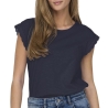 T-Shirt Marine Femme JDY Salva