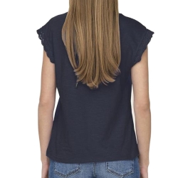 T-Shirt Marine Femme JDY Salva