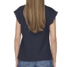 T-Shirt Marine Femme JDY Salva