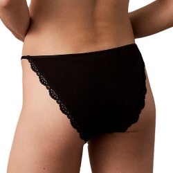 Culotte Noires Femme Calvin Klein Jeans String Bikini