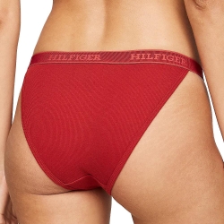 Culotte Rouge Femme Tommy Hilfiger Dark