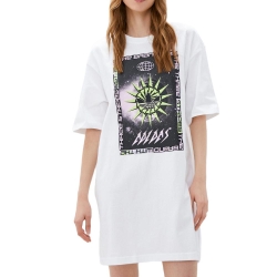 Robe Blanches Femme Adidas Tee Dress