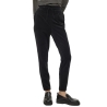 Pantalon fluide Velours Noir Femme Vero Moda Lea