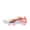Chaussures de football Blanches/Oranges Homme Puma Ultra 5 Match