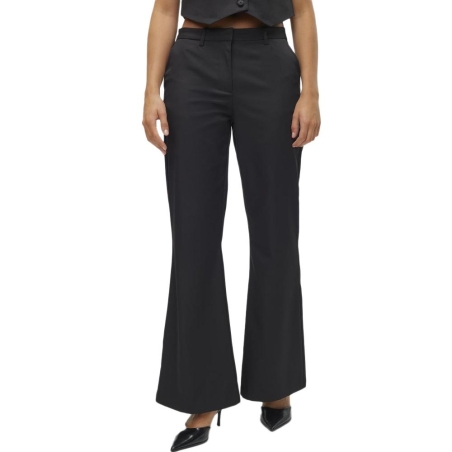 Pantalon à Pinces Noir Femme Vero Moda Tara