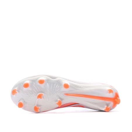 Chaussures de football Blanches/Oranges Homme Puma Ultra 5 Match