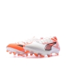 Chaussures de football Blanches/Oranges Homme Puma Ultra 5 Match