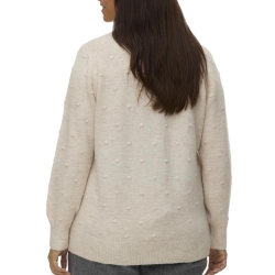 Pull Beige Femme Vero Moda Curve Francesca