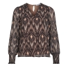 Blouse Marron Femme Vila Vimary