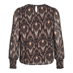 Blouse Marron Femme Vila Vimary
