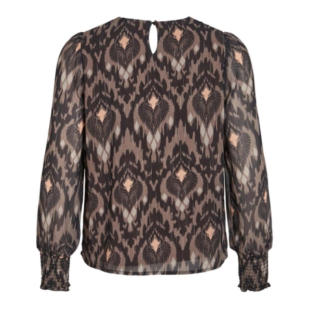 Blouse Marron Femme Vila Vimary