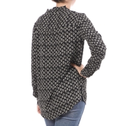 Chemise Noir à Motifs Femme Jacqueline de Yong Karla