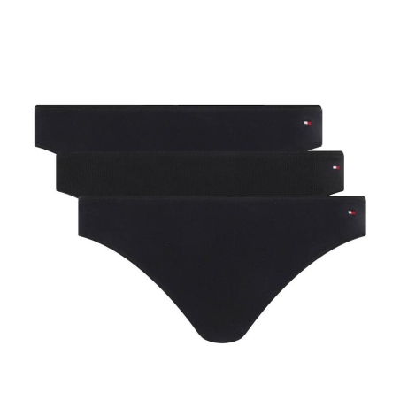 x3 Culottes Noires Femme Tommy Hilfiger Dipped