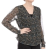 Blouse Noir à fleurs Femme JDY Isabell