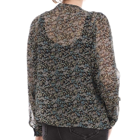 Blouse Noir à fleurs Femme JDY Isabell