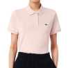 Polo Rose Clair Femme Lacoste Regular Fit