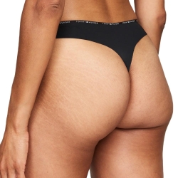 String Noir Femme Tommy Hilfiger ThongDS