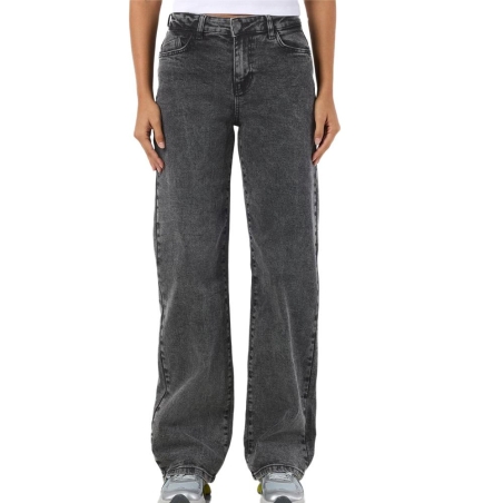 Jean Droit Gris Femme Noisy May Landa