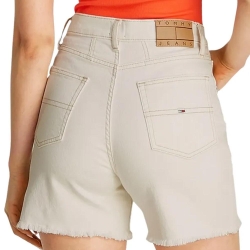 Short Ecru Femme Tommy Hilfiger Mom