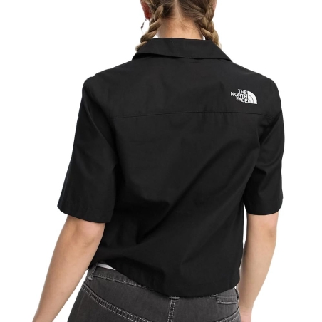 Chemise Manches Courtes Noir Femme The North Face Boxy