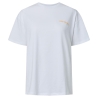 T-Shirt Blanc Femme Pieces Fasty Oversize