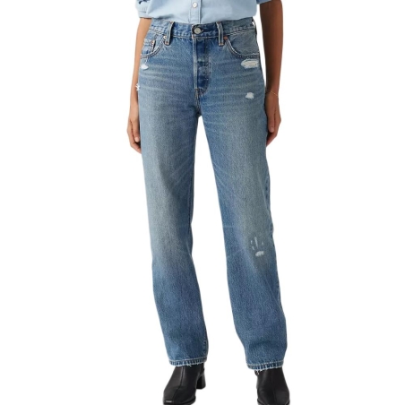 Jean 501 90s Bleu Clair Délavé Femme Levi's A1959
